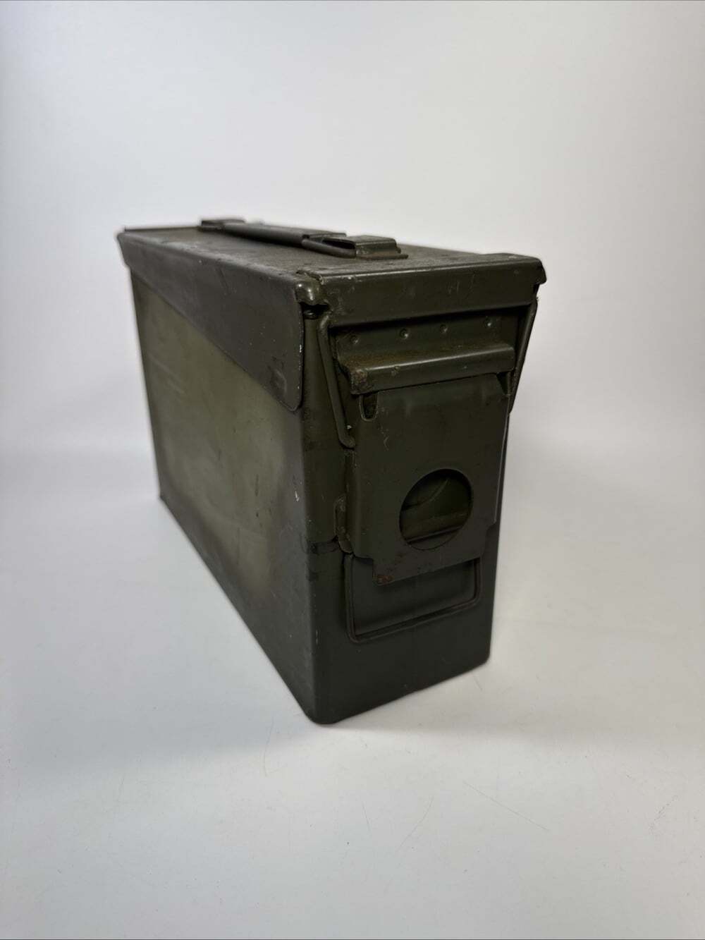 Military 30 CAL Grade 1 M19A1 Metal AMMO CAN 7.62mm BOX .30 CALIBER 2 boxes